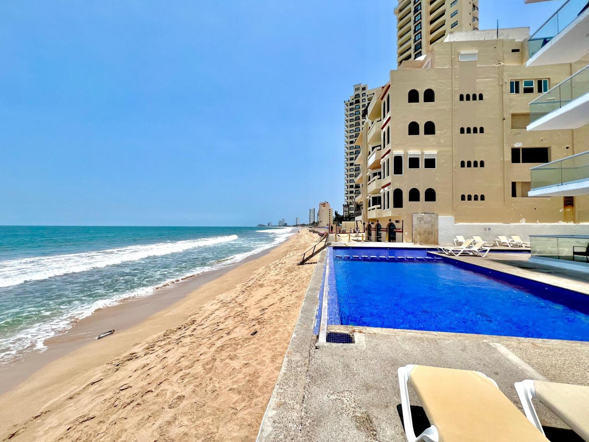 Marina Del Sol 402 Vista Al Mar Lejlighed Mazatlán Eksteriør billede