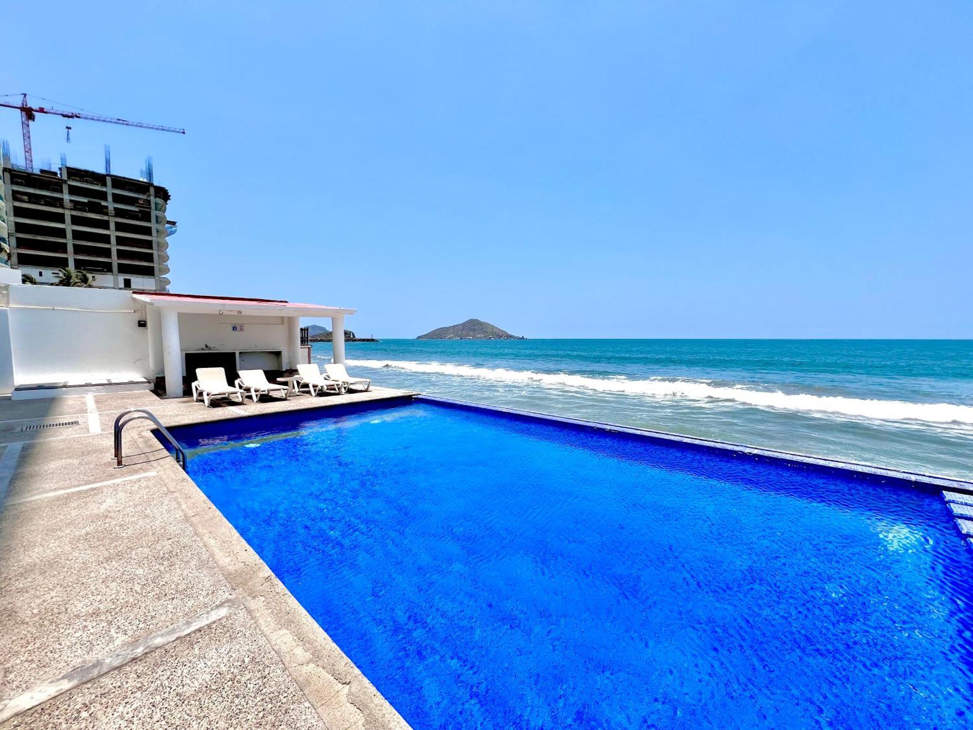 Marina Del Sol 402 Vista Al Mar Lejlighed Mazatlán Eksteriør billede