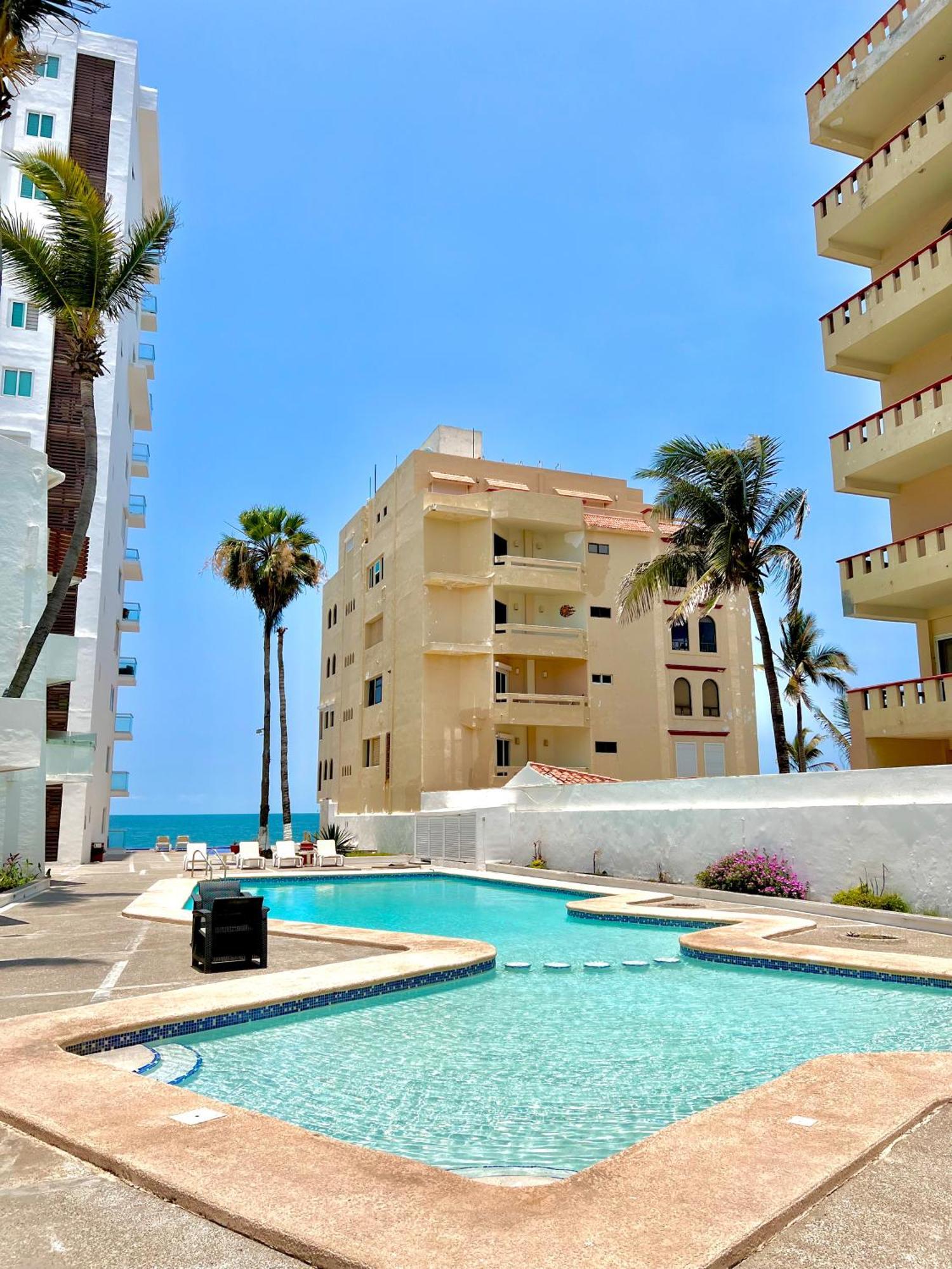 Marina Del Sol 402 Vista Al Mar Lejlighed Mazatlán Eksteriør billede