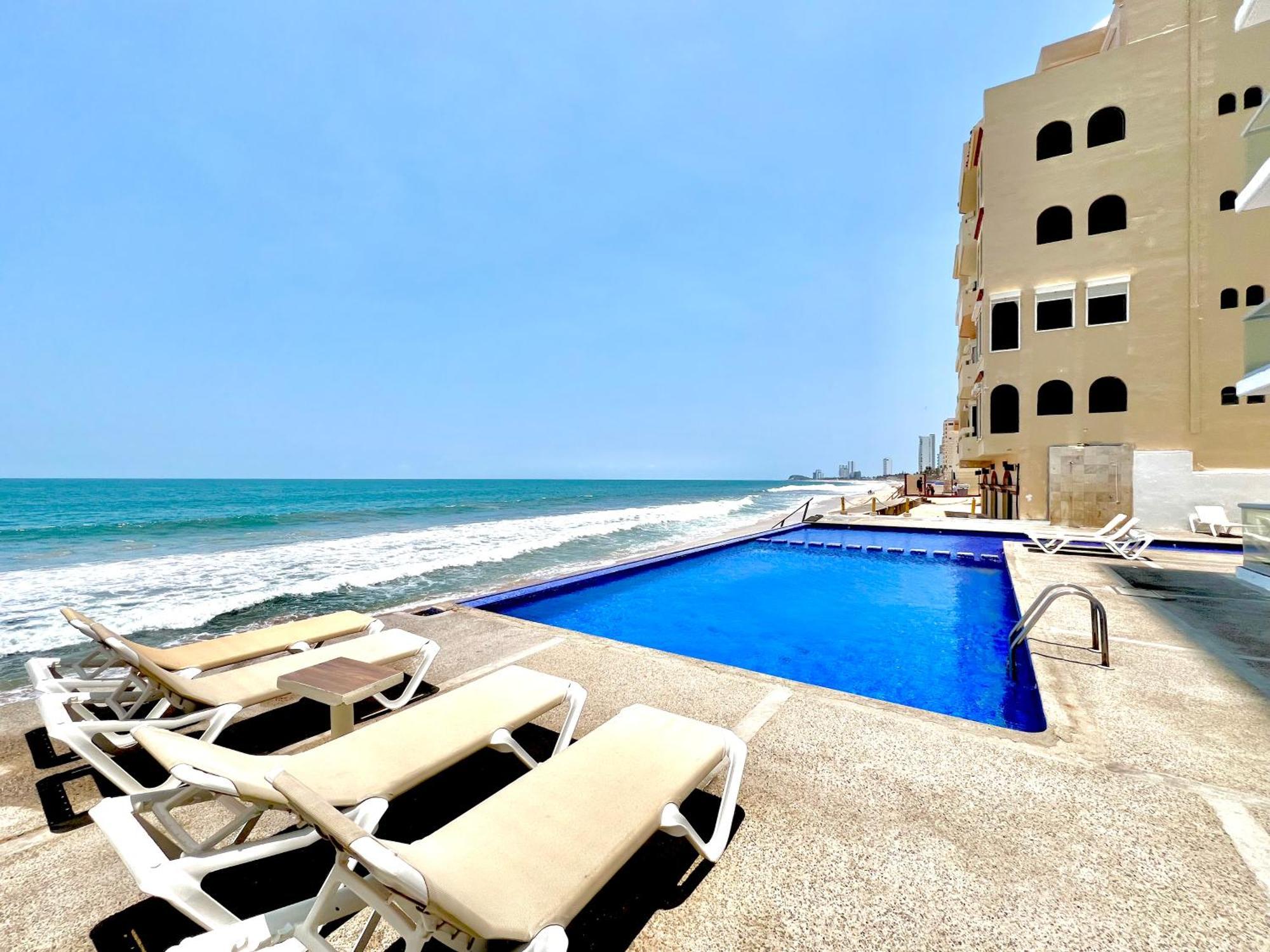 Marina Del Sol 402 Vista Al Mar Lejlighed Mazatlán Eksteriør billede